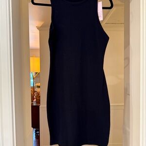 NWT Black Sleeveless Dress from Target, stretchy cotton. Size S/M